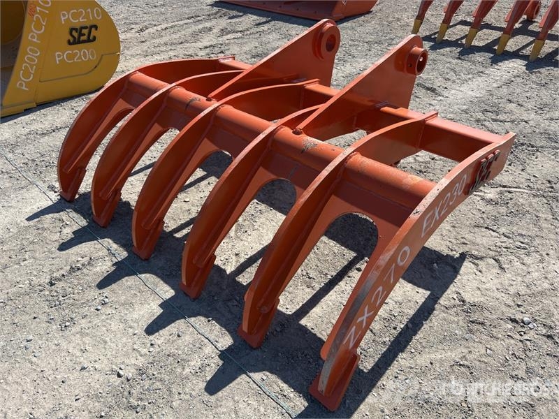 SEC 1650 mm Excavator Rake - Fits 27 Ton (Unused) Rendkészítő