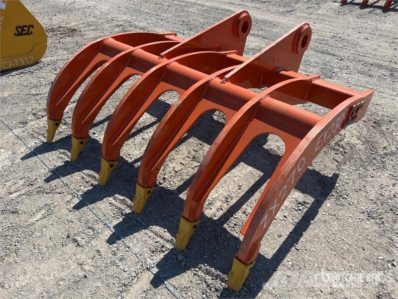 SEC 1650 mm Excavator Rake - Fits 27 Ton (Unused) Rendkészítő
