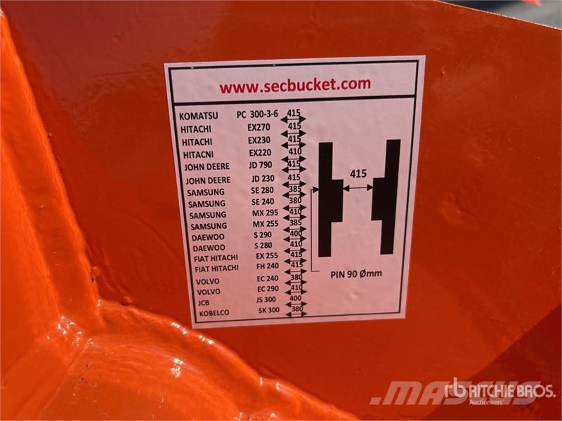 SEC 1700 mm Skeleton Excavator Bucket - Fits 27 Ton (U دلاء