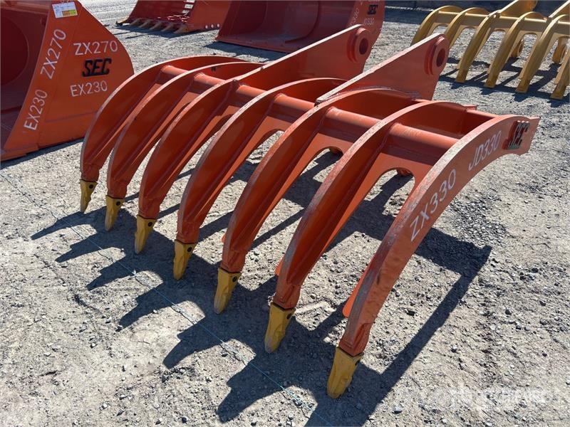 SEC 1800 mm Excavator Rake - Fits 33 Ton (Unused) Rendkészítő
