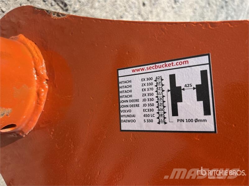 SEC 1800 mm Excavator Rake - Fits 33 Ton (Unused) Rendkészítő