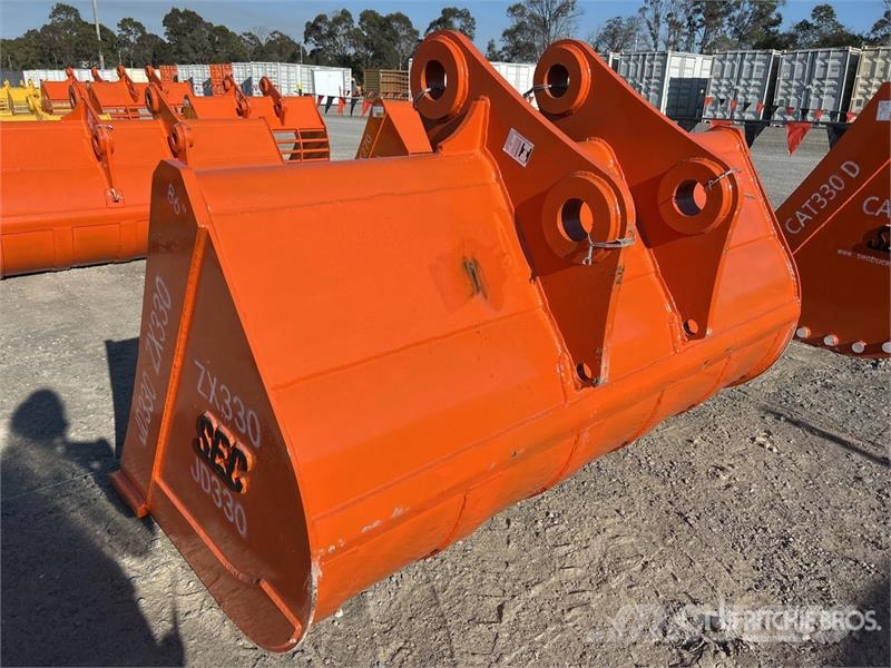 SEC 2150 mm Cleanup Excavator Bucket - Fits 33 Ton (Un دلاء