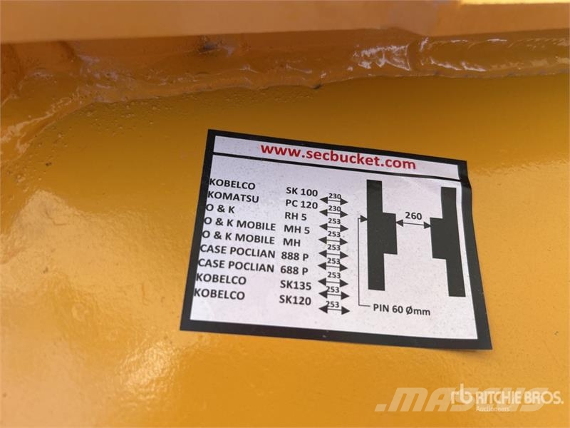 SEC Digging Excavator Bucket - Fits 12 Ton (Unused) دلاء