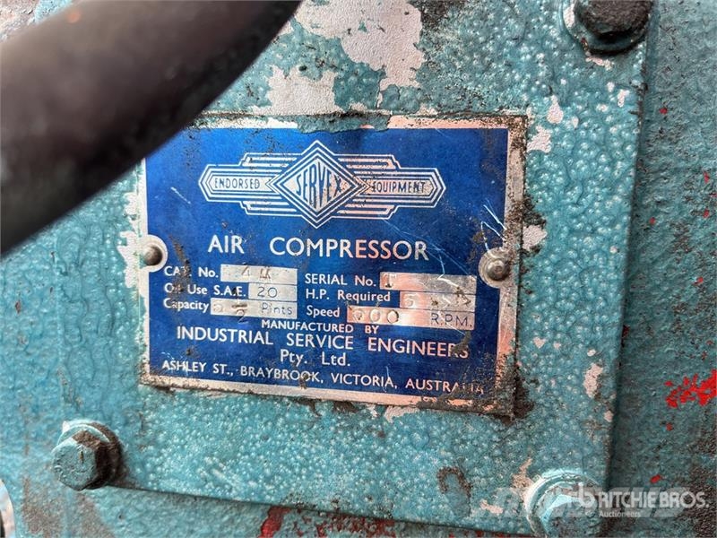  Servex Skid-Mounted Air Compressor Compressors