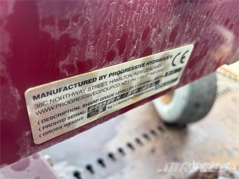 Sharpgrade Skid Steer Grader Other components