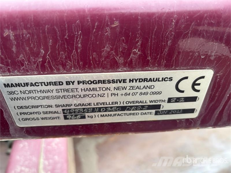 Sharpgrade Skid Steer Grader Other components