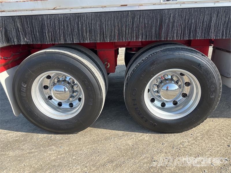 Shephard 7.2 m Quad Dog End Dump Trailer Sora- ja kippiperävaunut