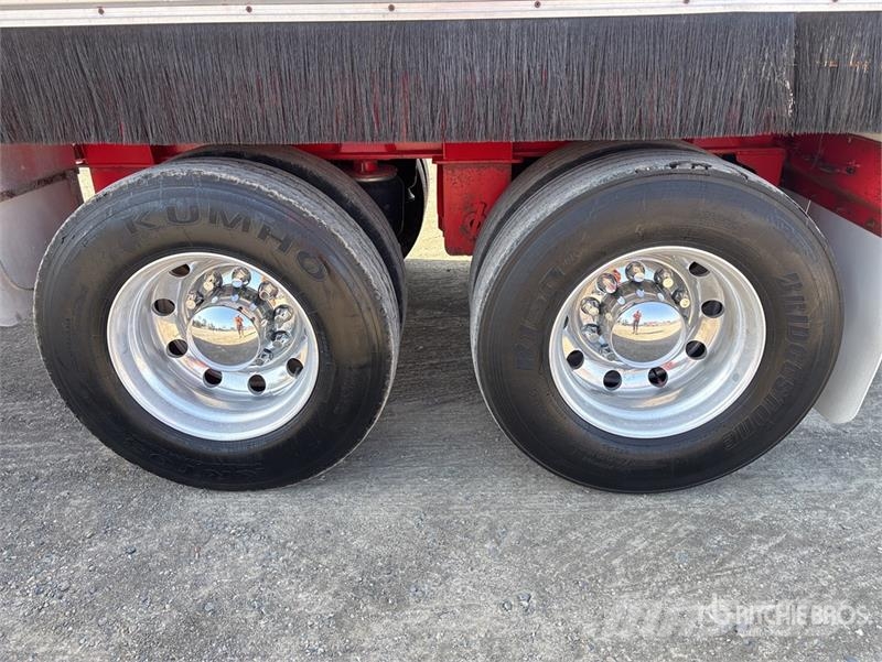 Shephard 7.2 m Quad Dog End Dump Trailer Sora- ja kippiperävaunut