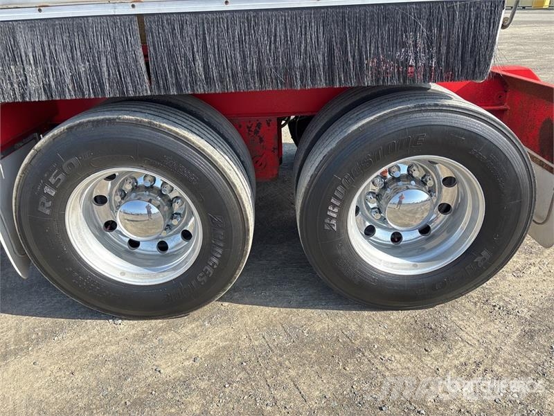 Shephard 7.2 m Quad Dog End Dump Trailer Sora- ja kippiperävaunut