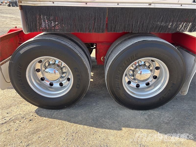 Shephard 7.2 m Quad Dog End Dump Trailer Sora- ja kippiperävaunut