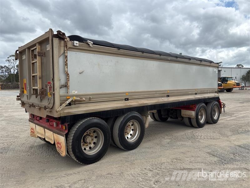 Shephard 7.6 m Quad Dog End Dump Trailer Самоскиди