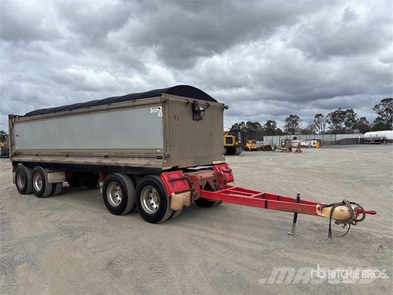 Shephard 7.6 m Quad Dog End Dump Trailer Самоскиди