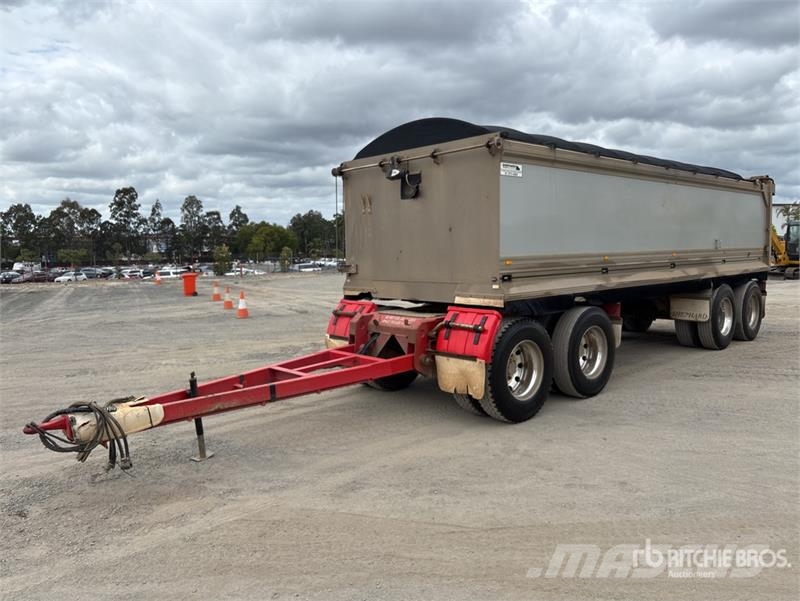 Shephard 7.6 m Quad Dog End Dump Trailer Самоскиди
