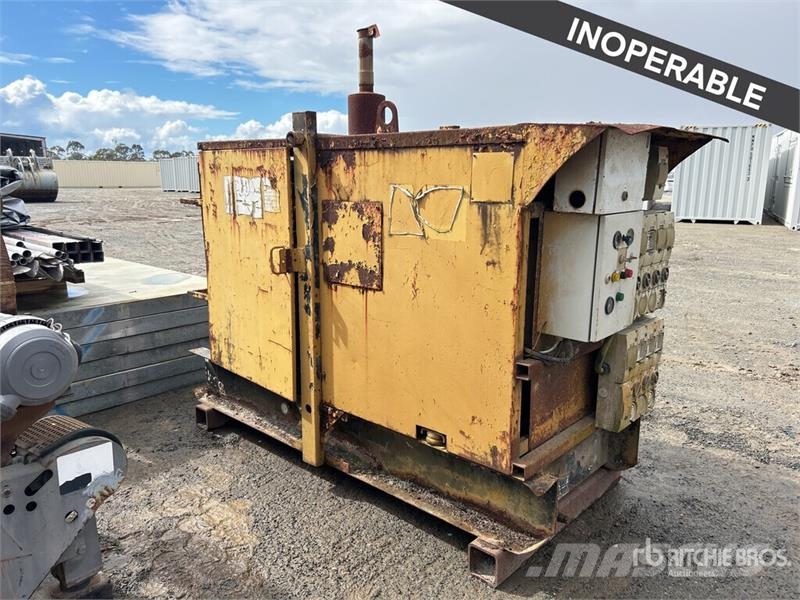Skid-Mounted Generator Set (Inoperable) Diesel generatoren