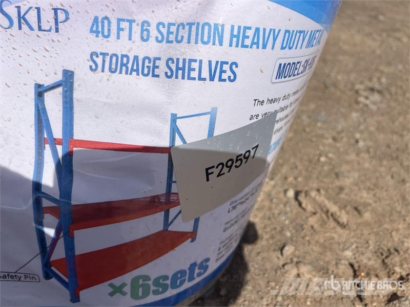 SKLP SK-HJ6 Metal Storage Shelving (Unused) Other components