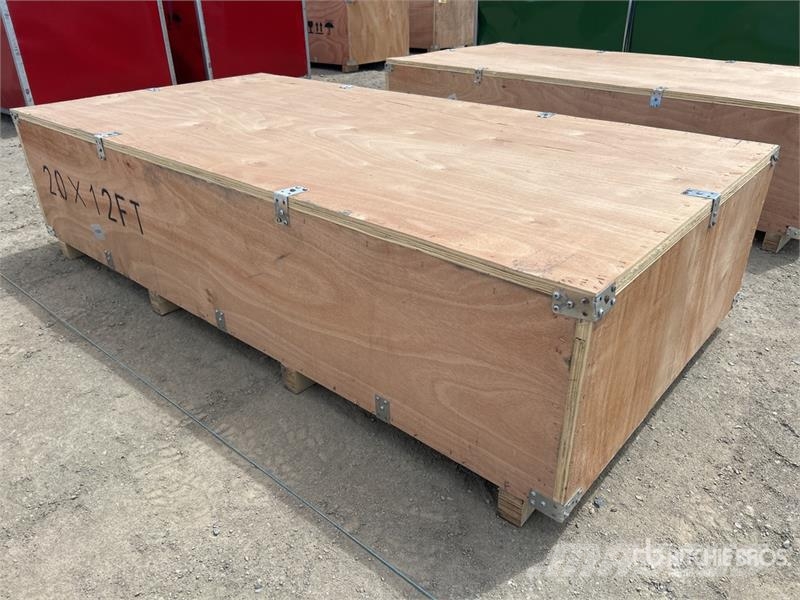  SKLP SK-S2012 20x12Ft Livestock Shed (Unused) المباني الإطار الصلب