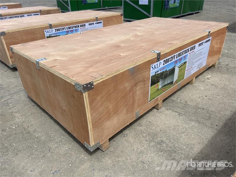  SKLP SK-S2012 20x12Ft Livestock Shed (Unused) المباني الإطار الصلب