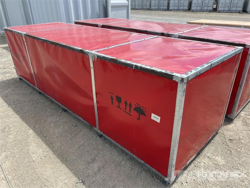 SKLP SK-S5025 25 ft x 50 ft Large Scale Storage Bu Teräsrunkorakennukset