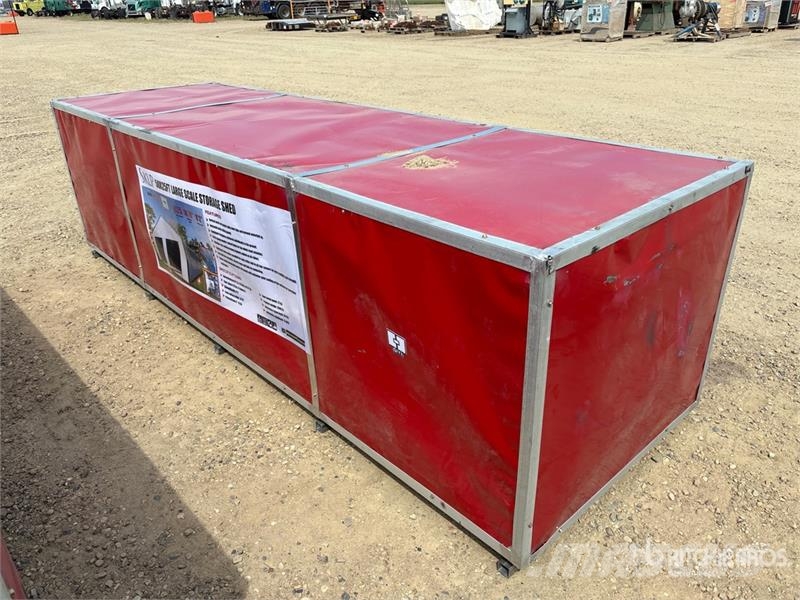 SKLP SK-S5025 25 ft x 50 ft Large Scale Storage Bu Steel frame buildings