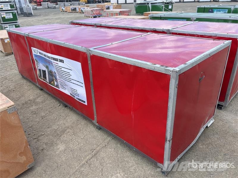SKLP SK-S5025 25 ft x 50 ft Large Scale Storage Bu Teräsrunkorakennukset