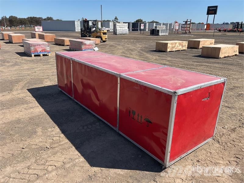  SKLP SK-S5025 25 ft x 50 ft Large Scale Storage Bu المباني الإطار الصلب