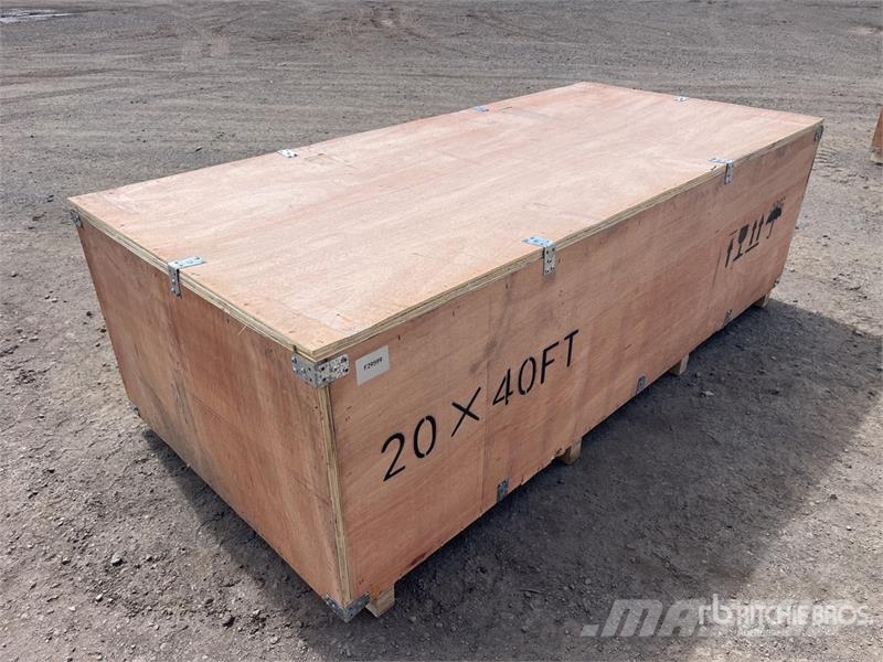  SKLP SK-SC40 20 ft x 40 ft All-Steel Carport (Unus Edificación de acero