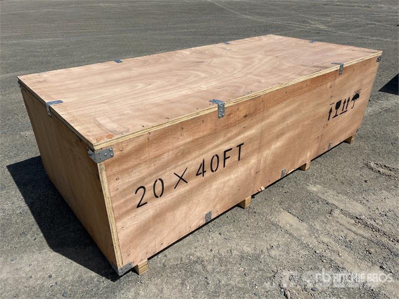 SKLP SK-SC40 20 ft x 40 ft All-Steel Carport (Unus Teräsrunkorakennukset