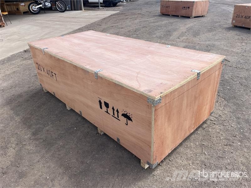 SKLP SK-SC40 20 ft x 40 ft All-Steel Carport (Unus Edificación de acero