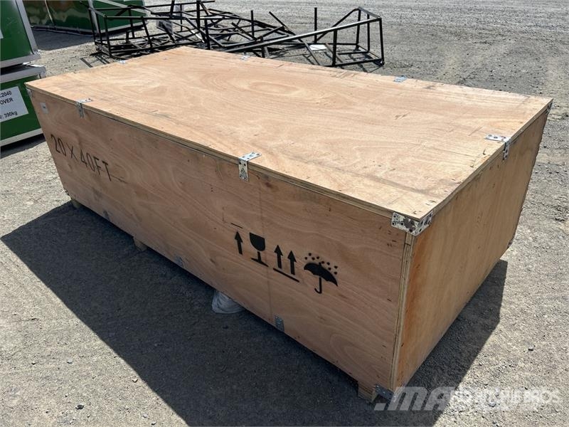  SKLP SK-SC40 20 ft x 40 ft All-Steel Carport (Unus Teräsrunkorakennukset