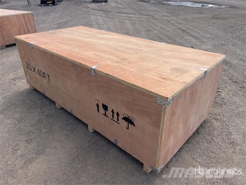  SKLP SK-SC40 20 ft x 40 ft All-Steel Carport (Unus Edificación de acero