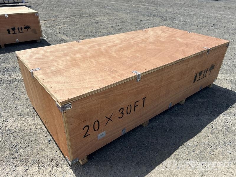 SKLP SK-ZP20 20 ft x 30 ft All-Steel Enclosed Carp Steel frame buildings