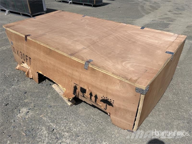 SKLP SK-ZP20 20 ft x 30 ft All-Steel Enclosed Carp Teräsrunkorakennukset