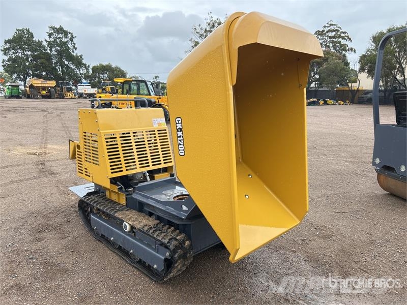 SKLP X1200 Stand-On Self-Loading Mini Crawler Conc Accessori per Calcestruzzo