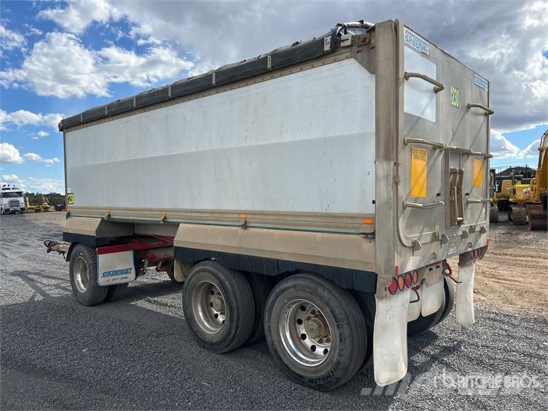 Sloanebuilt 6 m Super Dog End Dump Trailer Самоскиди