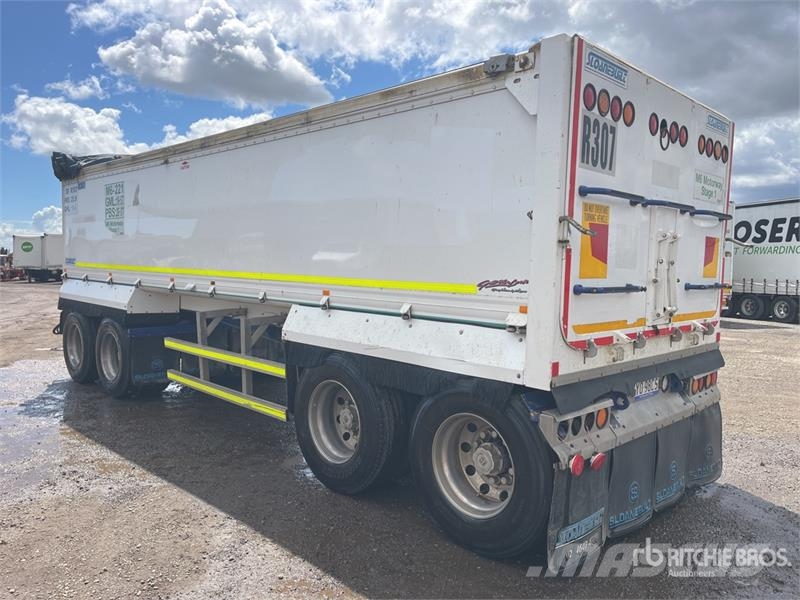 Sloanebuilt 7.8 m Quad Dog End Dump Trailer Самоскиди