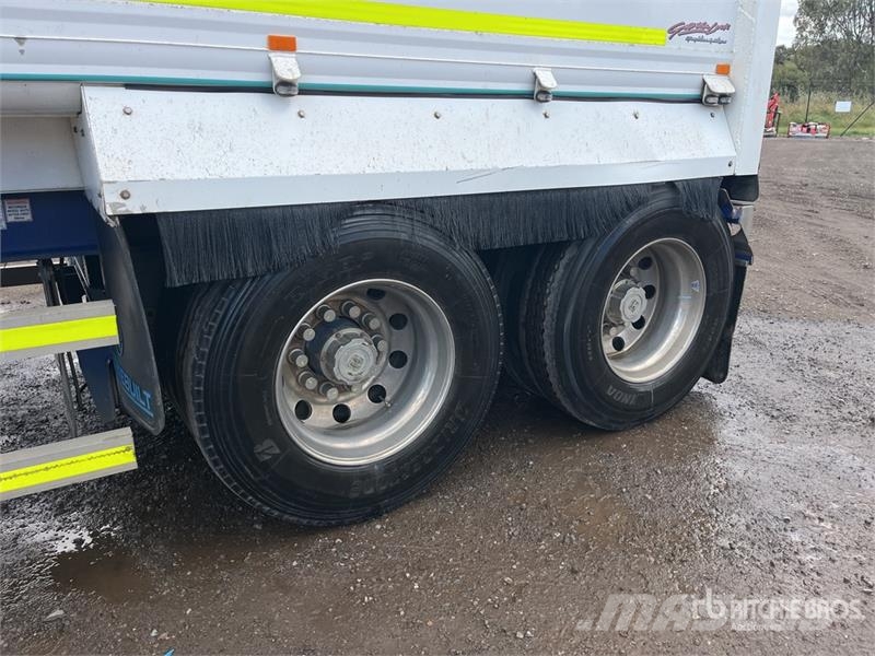 Sloanebuilt 7.8 m Quad Dog End Dump Trailer Самоскиди