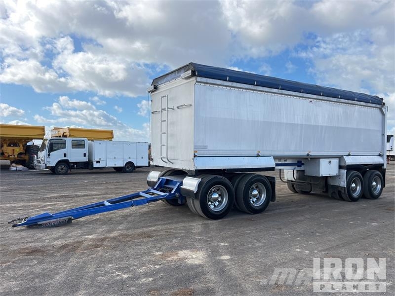 Sloanebuilt 7.8 m Quad Dog End Dump Trailer Bañera