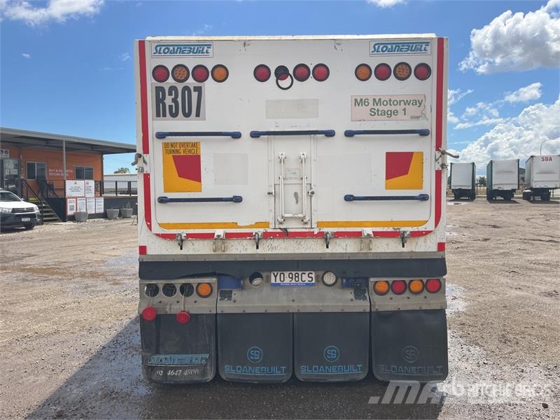 Sloanebuilt 7.8 m Quad Dog End Dump Trailer Самоскиди