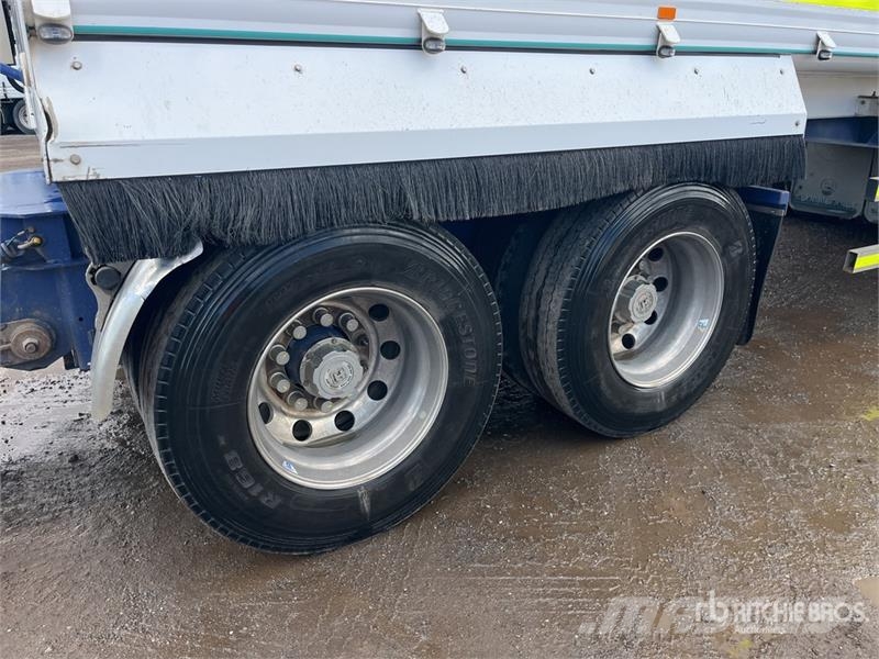 Sloanebuilt 7.8 m Quad Dog End Dump Trailer Самоскиди