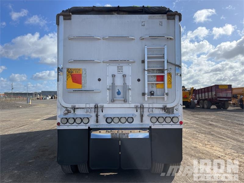 Sloanebuilt 7.8 m Quad Dog End Dump Trailer Bañera