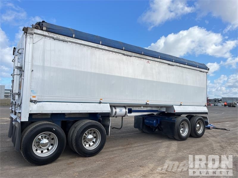 Sloanebuilt 7.8 m Quad Dog End Dump Trailer Bañera