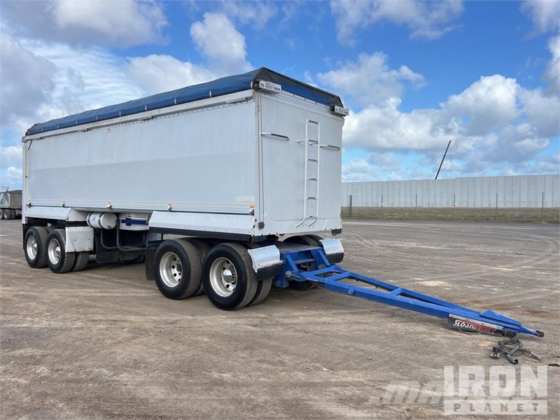 Sloanebuilt 7.8 m Quad Dog End Dump Trailer Bañera