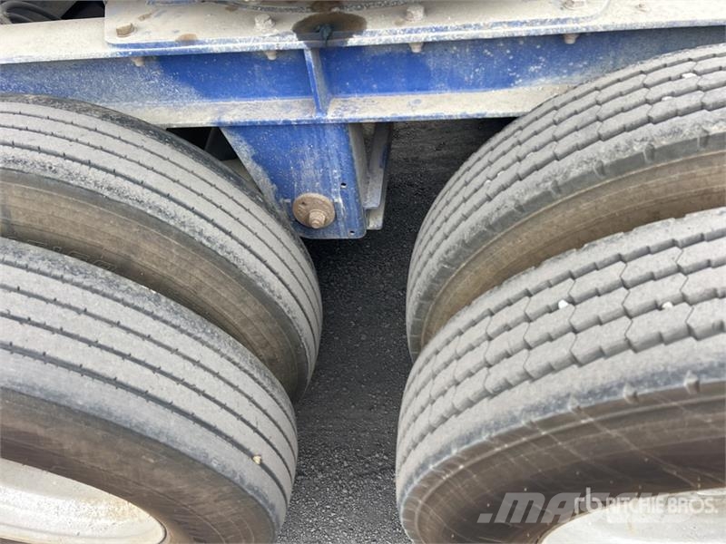 Sloanebuilt 8.2 m Quad Dog End Dump Trailer Tipphengere