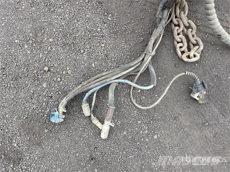 Sloanebuilt 8.2 m Quad Dog End Dump Trailer Tipphengere