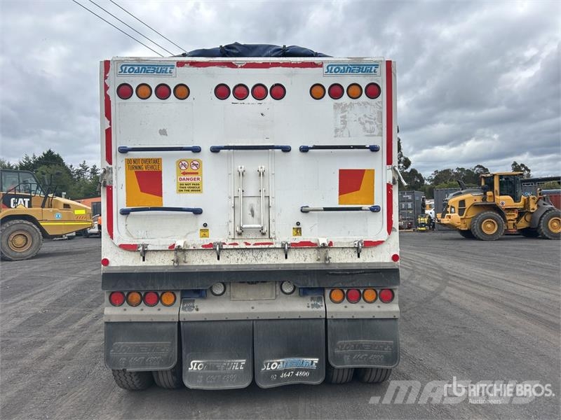 Sloanebuilt 8.2 m Quad Dog End Dump Trailer Tipphengere