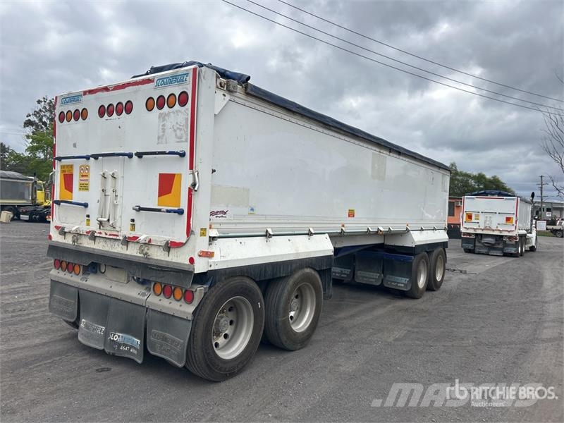 Sloanebuilt 8.2 m Quad Dog End Dump Trailer Tipphengere