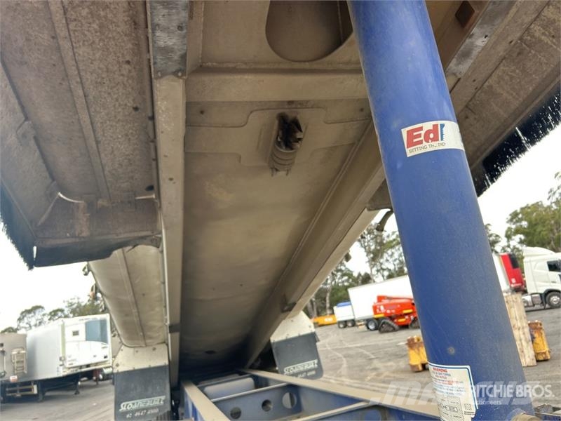Sloanebuilt 8.2 m Quad Dog End Dump Trailer Tipphengere