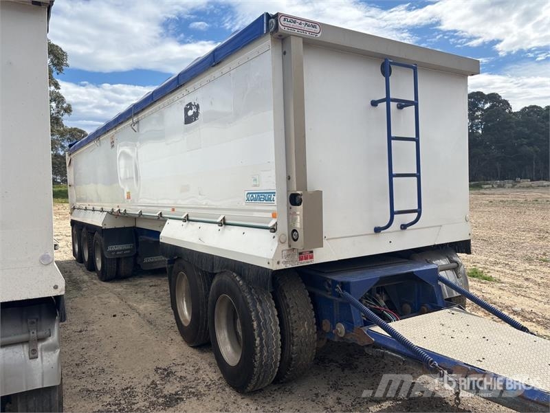 Sloanebuilt 9.8 m 5/Axle Dog End Dump Trailer Самоскиди