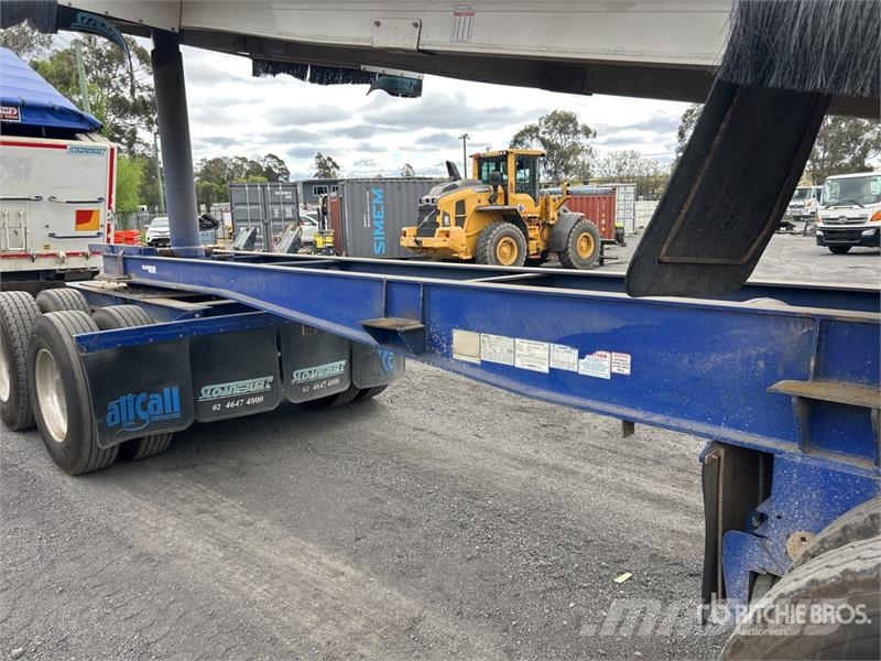  Sloanebuilt 9.9 m 5/Axle Dog End Dump Trailer Tipphengere