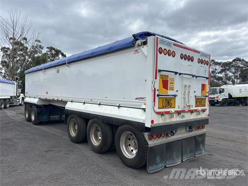  Sloanebuilt 9.9 m 5/Axle Dog End Dump Trailer Tipphengere